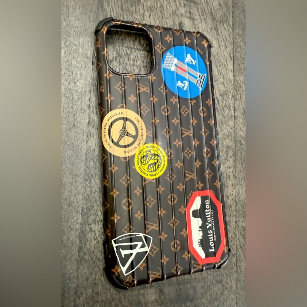 S.L. Fashions Multicolor Sticker Phone Case - Picture 4 of 4
